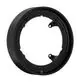 Hansgrohe-HG-Verlaengerungsrosette-rund-22-mm-Mattschwarz-13624670 gallery number 1